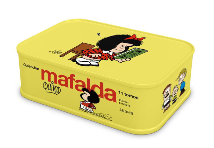 Colecci&oacute;n Mafalda: 11 tomos en una lata