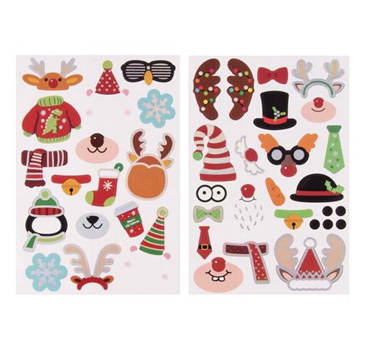 Stickers Apli Navidad Construcción Ren