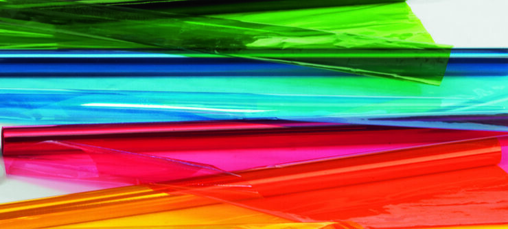 Papel celofán Sadipal rollo 0,7x10m 30g amarillo