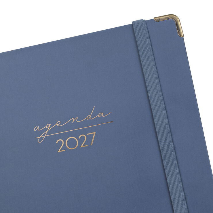 Agenda Finocam Alma D&iacute;a P&aacute;gina 2027 Catal&aacute;n Azul