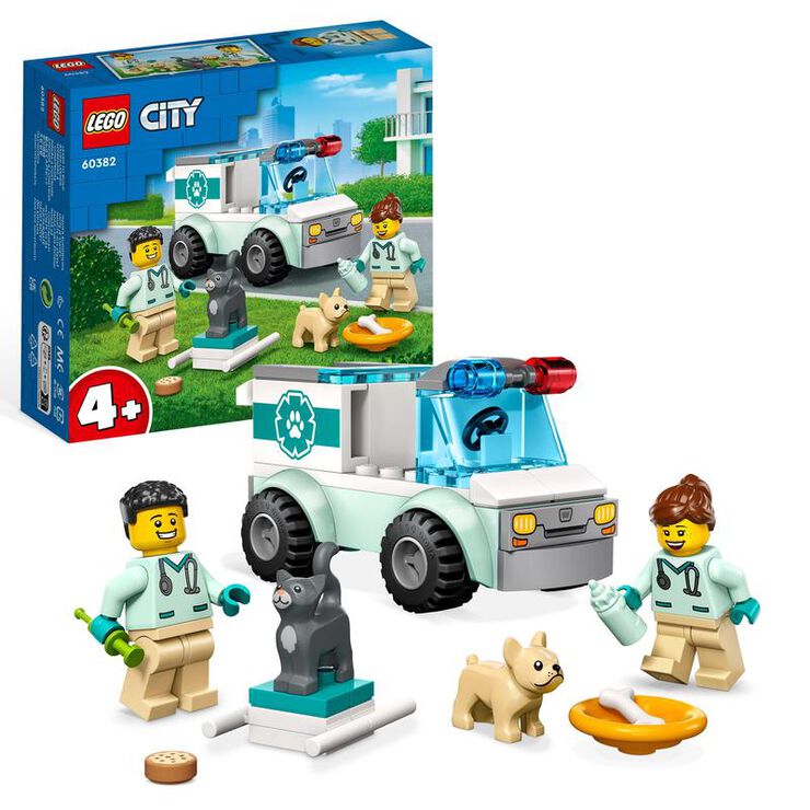 LEGO® City Furgoneta Veterinaria de Rescate 60382