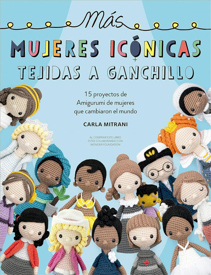 Más mujeres icónicas tejidas a ganchillo