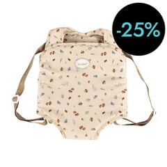 Mochila portabebés beige