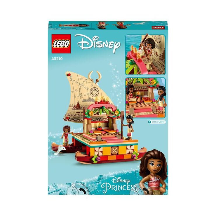 LEGO® Disney Princess Barco Aventurero de Vaiana 43210