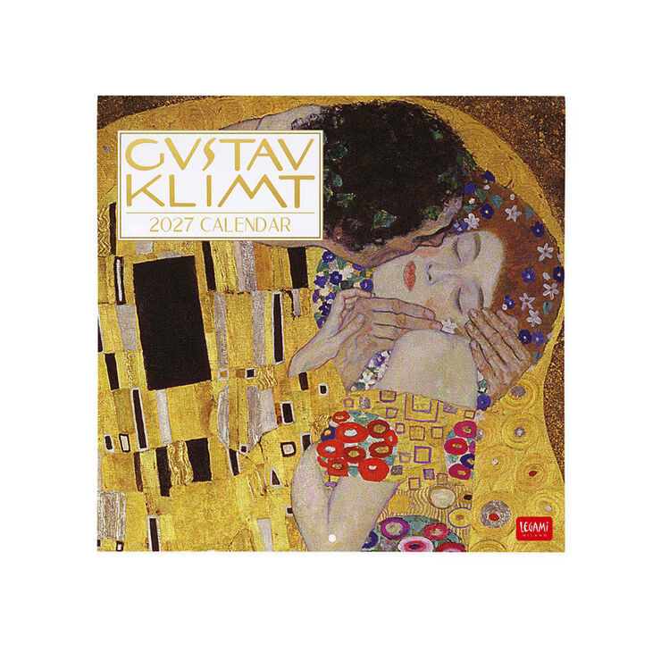 Calendario Legami 30x29 Pared Klimt Multiling&uuml;e 2027