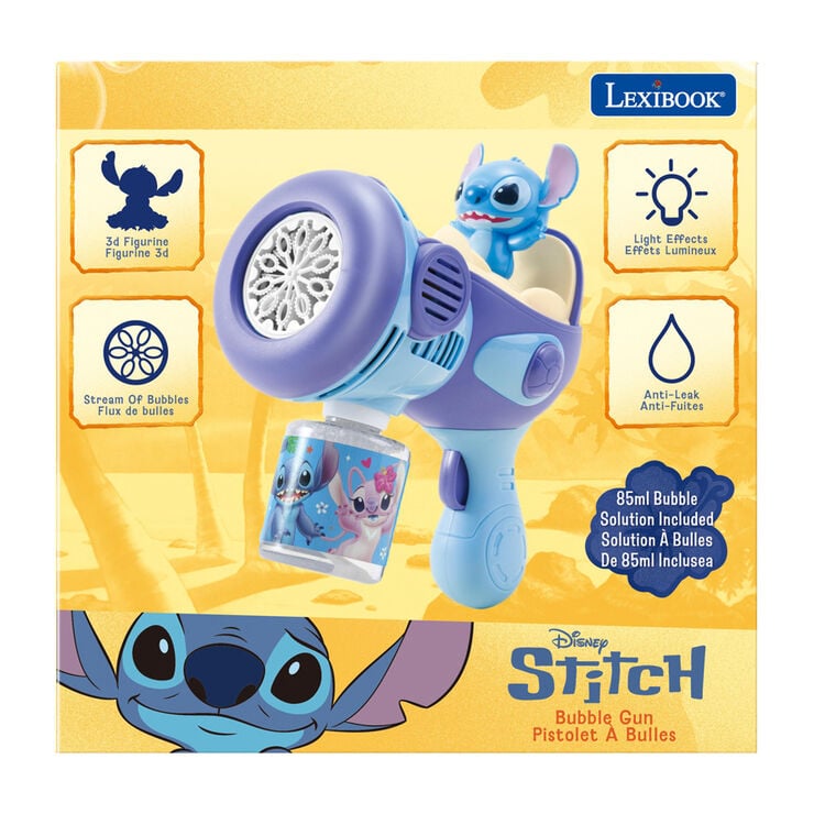 Lanzador de pompas de jab&oacute;n Stitch