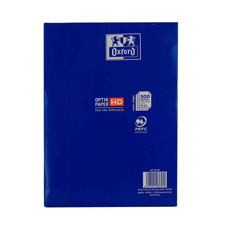 Paper blanc Oxford A4 80g 500 fulls
