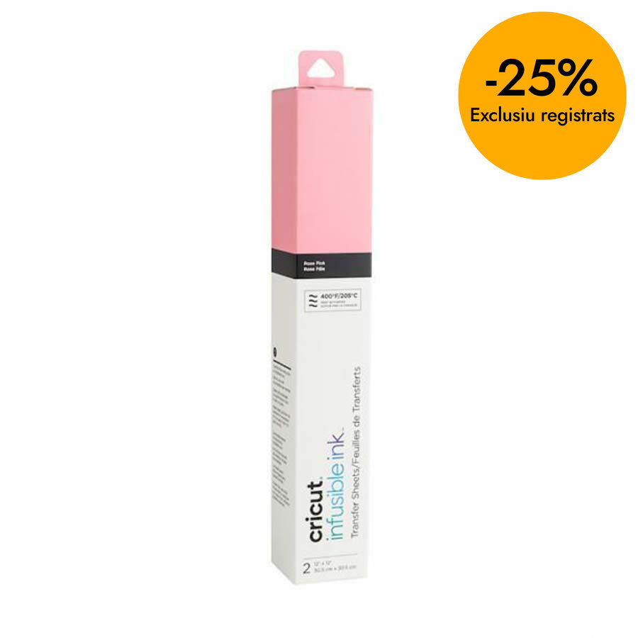 Infusible Ink 30,5x30,5cm rosa 2hojas
