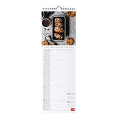 Calendario Pared Legami m/vista 2025 Coffe&Choco