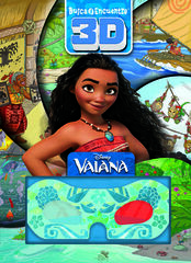 Disney Vaiana Busca y encuentra Libro de actividad con escenas en 3D Incluye lentes PI Kids