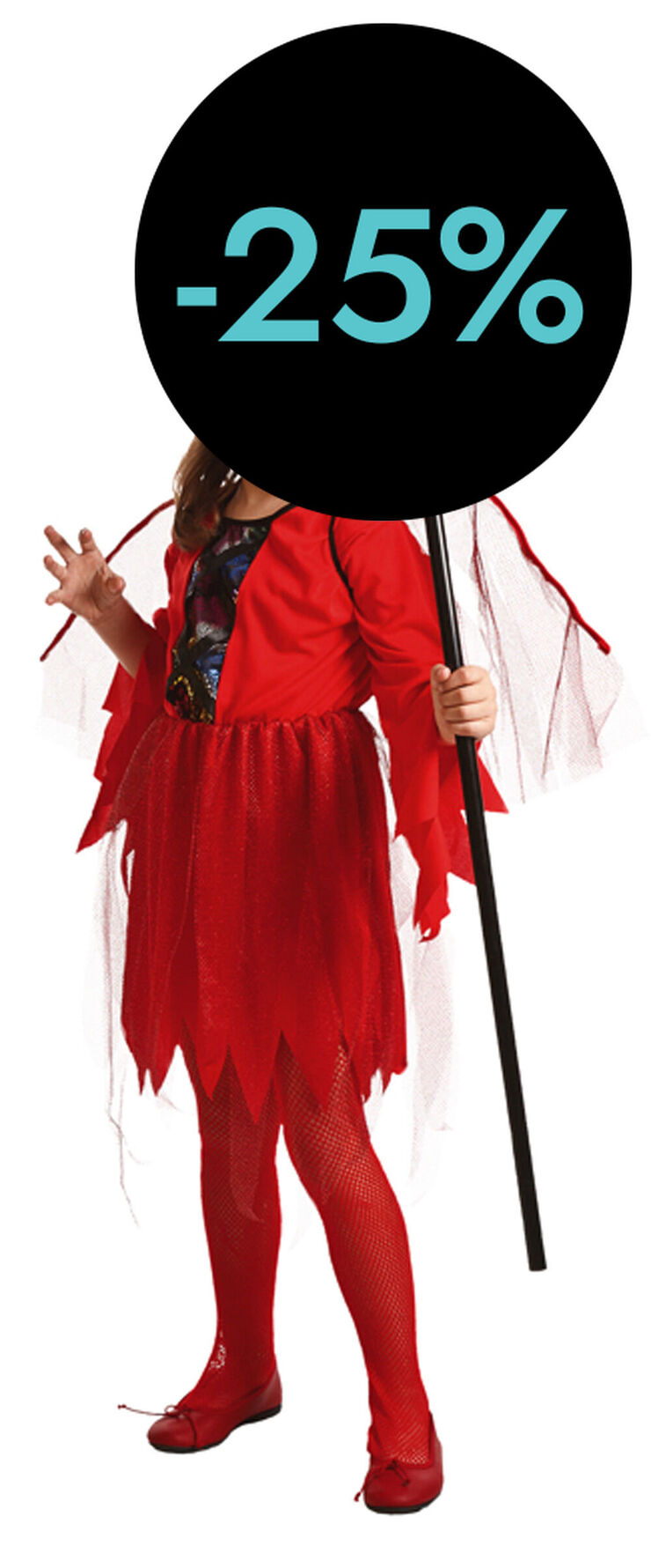 Disfressa Dimoni (faldilla) De 3 a 4 anys