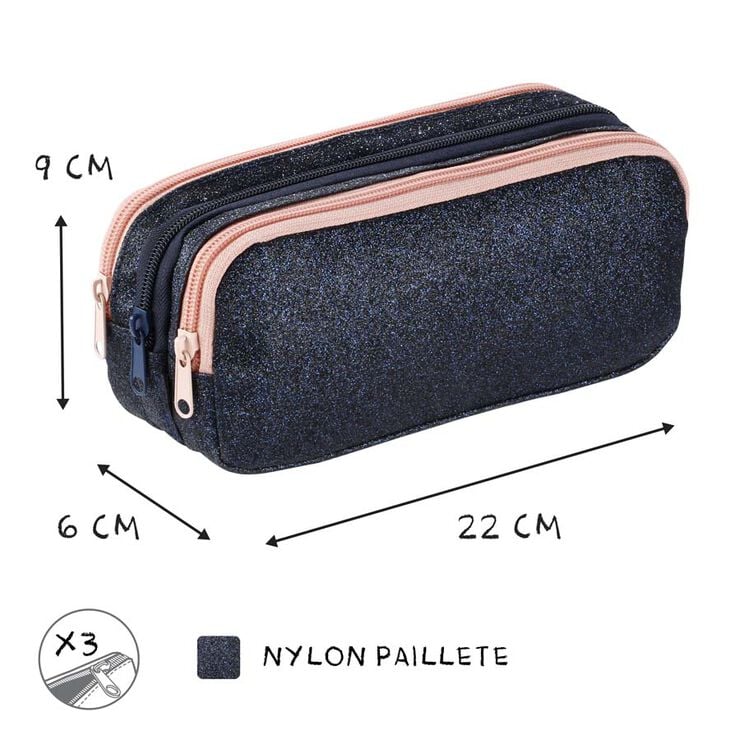 Estuche Viquel Saphir Glitter