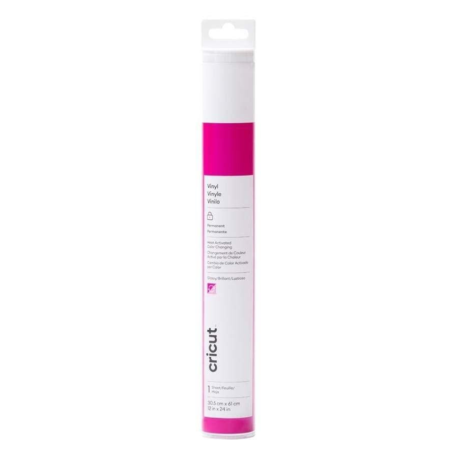 Vinil permanent canvi calor rosa 30x61cm