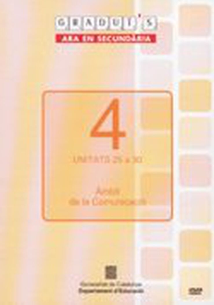 Graduï's. Ara en secundària. Àmbit de la comunicació