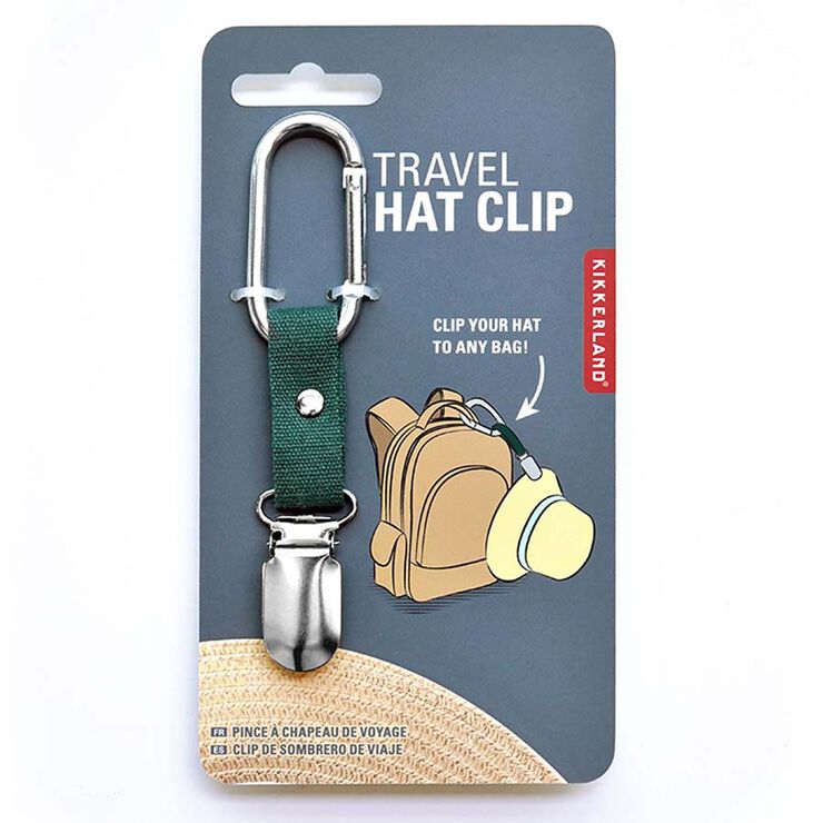 Clip para Sombrero Kikkerland Travel