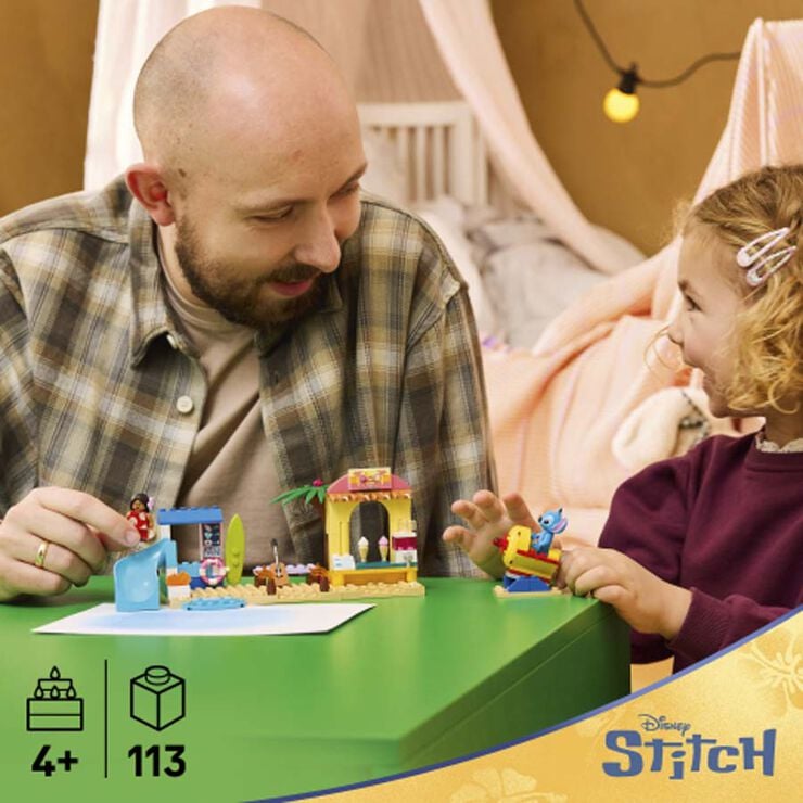 LEGO&reg; Disney Classic Diversi&oacute;n en la Playa con Lilo & Stitch 43280