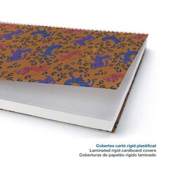 Agenda Espiral Miquelrius Activa 11x18 setm/vista català 2026 Leopard