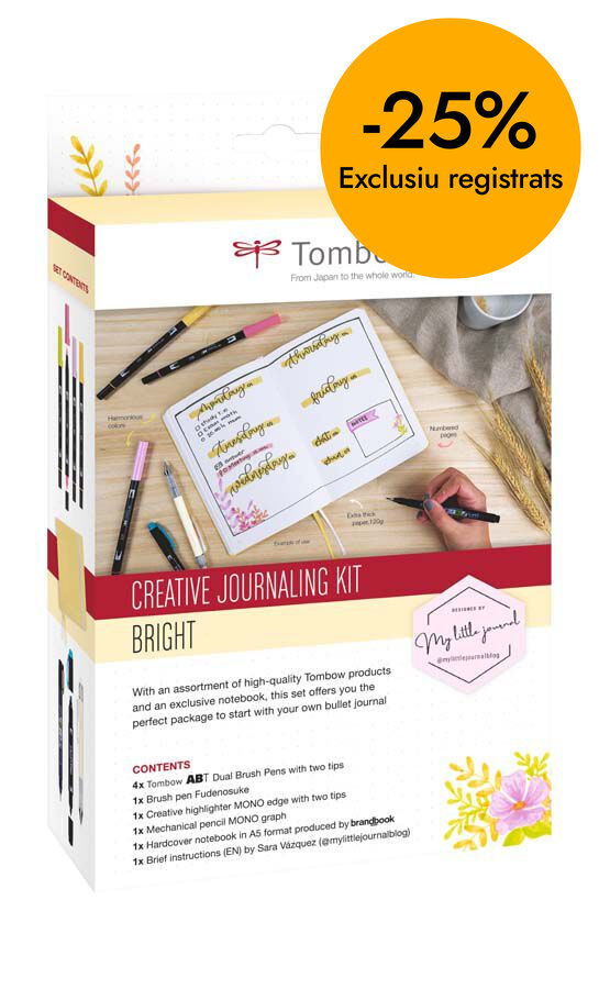 Creativ Journal Tombow Bright Set