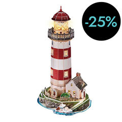 Puzle 3D Night Edition - Faro con Led