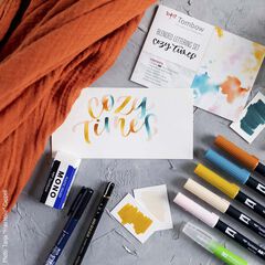 Lettering Set Tombow Cozy Time