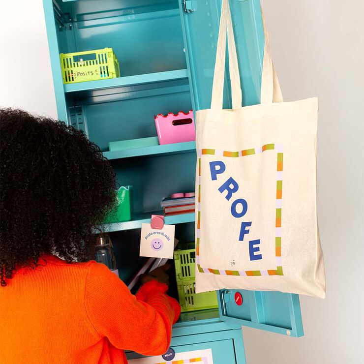 Tote bag UO ''Profe, eres lo más''