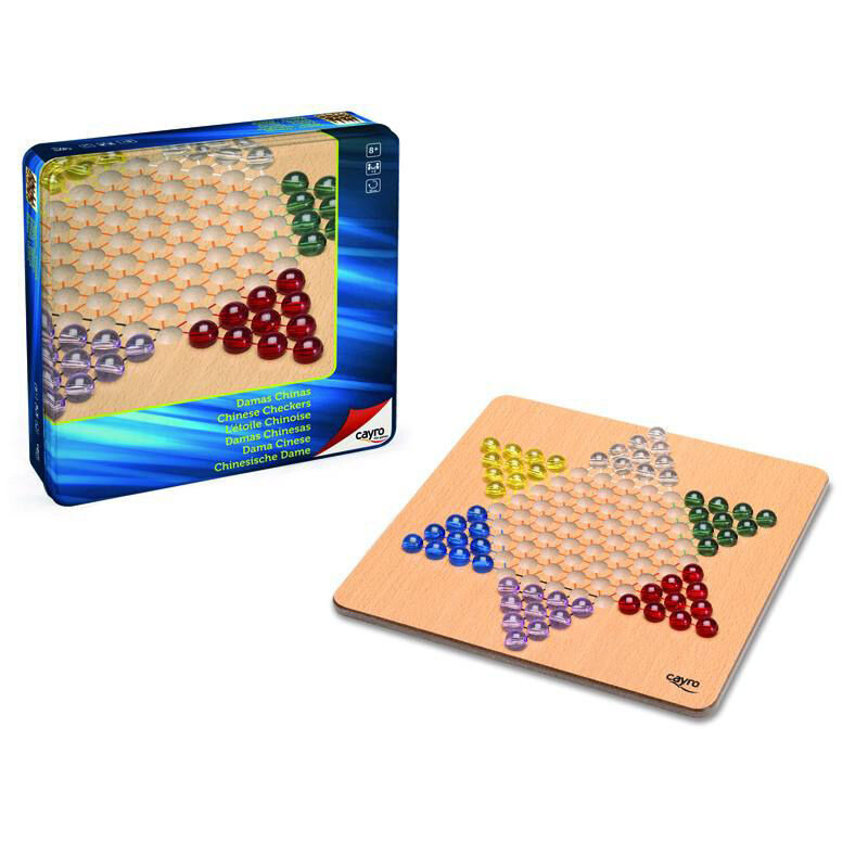 Dames xineses Cayro en caixa met&agrave;l&middot;lica