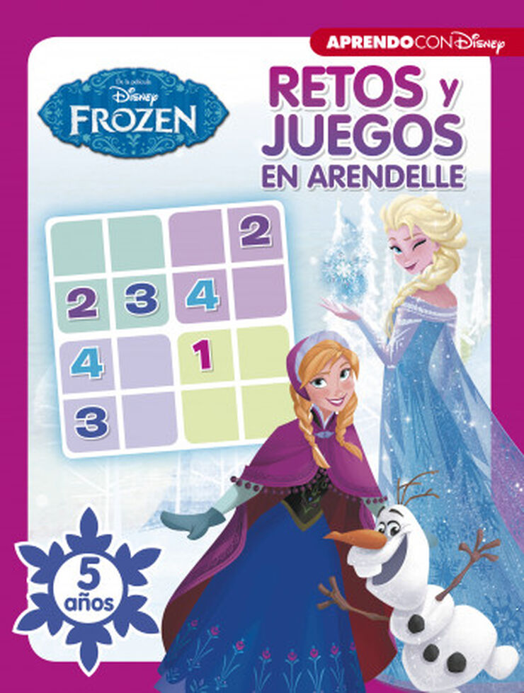 Retos y juegos en Arendelle. 5 años (Retos y Juegos Disney)