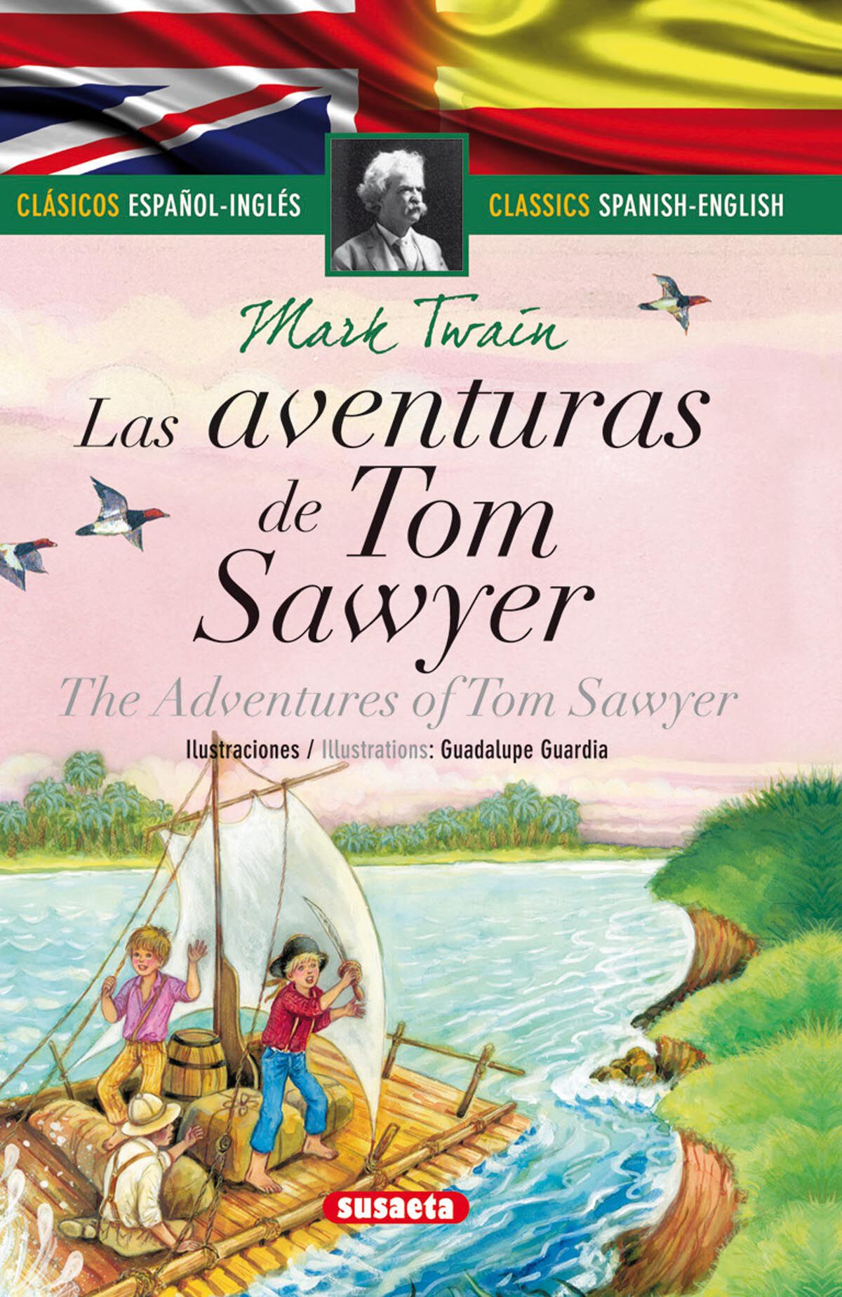 Aventuras de Tom Sawyer - espa&ntilde;ol/ingl&eacute;s