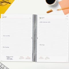 Agenda Finocam Year D&iacute;a P&aacute;gina 2027 Catal&aacute;n Negro