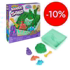 Kinetic Sand capsa set verd