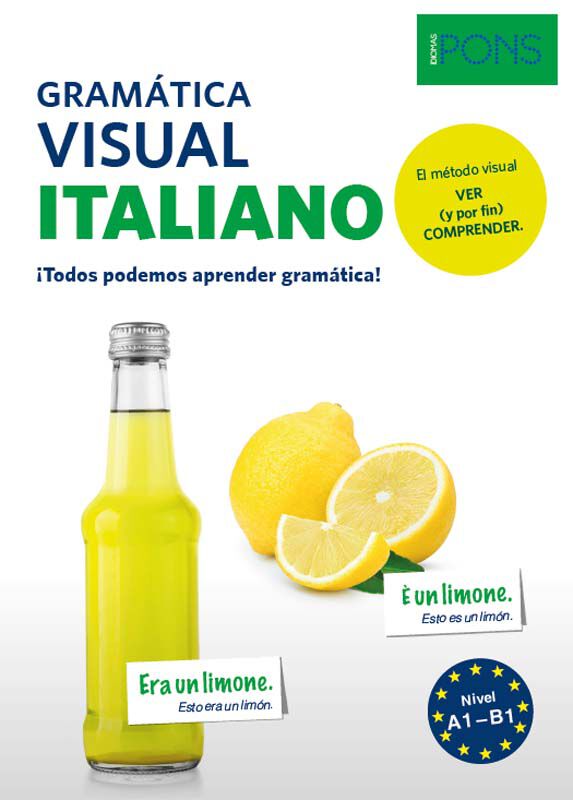 Gram&aacute;tica visual italiano Pons A1-B1