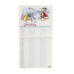 Calendario Legami 30x29 Pared Super Mum Multiling&uuml;e 2027