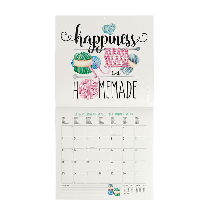 Calendario Legami 30x29 Pared Aphorisms Multiling&uuml;e 2027