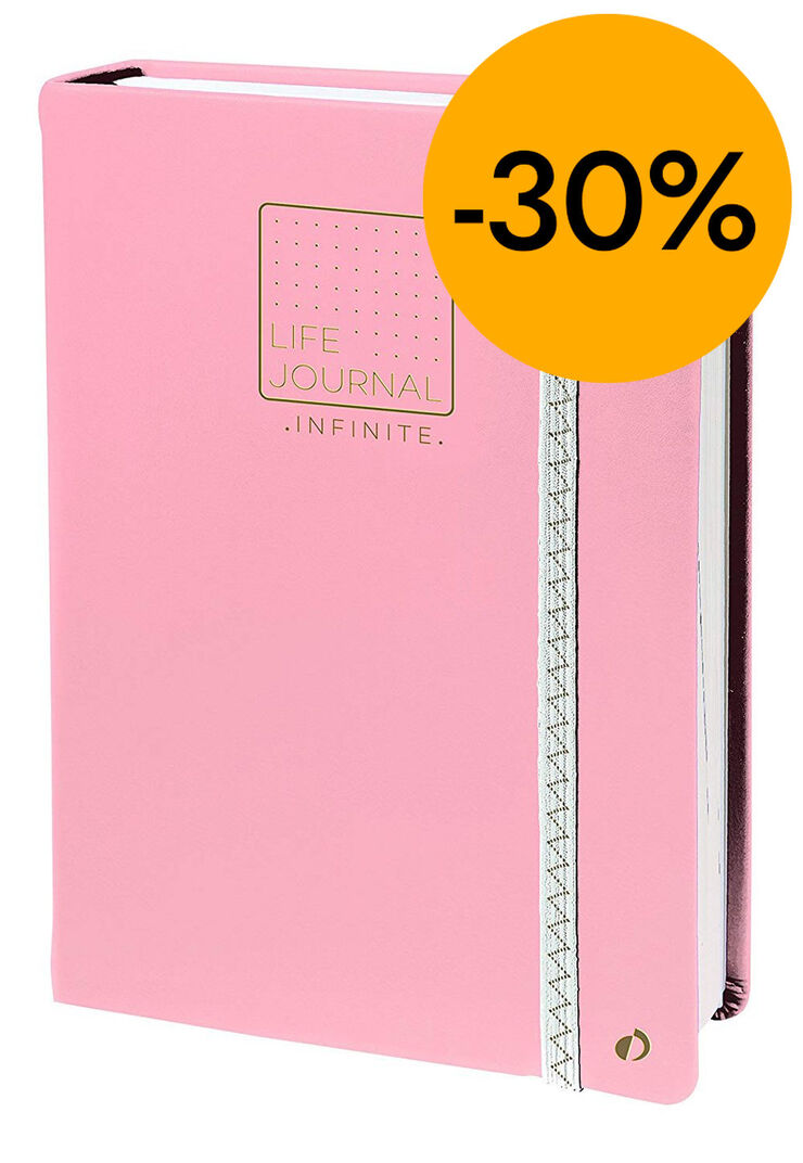 Diari Agenda Journal Infinite A5 Quo Vadis Rosa