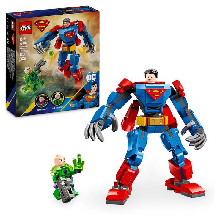 LEGO® DC Batman™ Armadura Robótica de Superman™ vs. Lex Luthor™ 76302