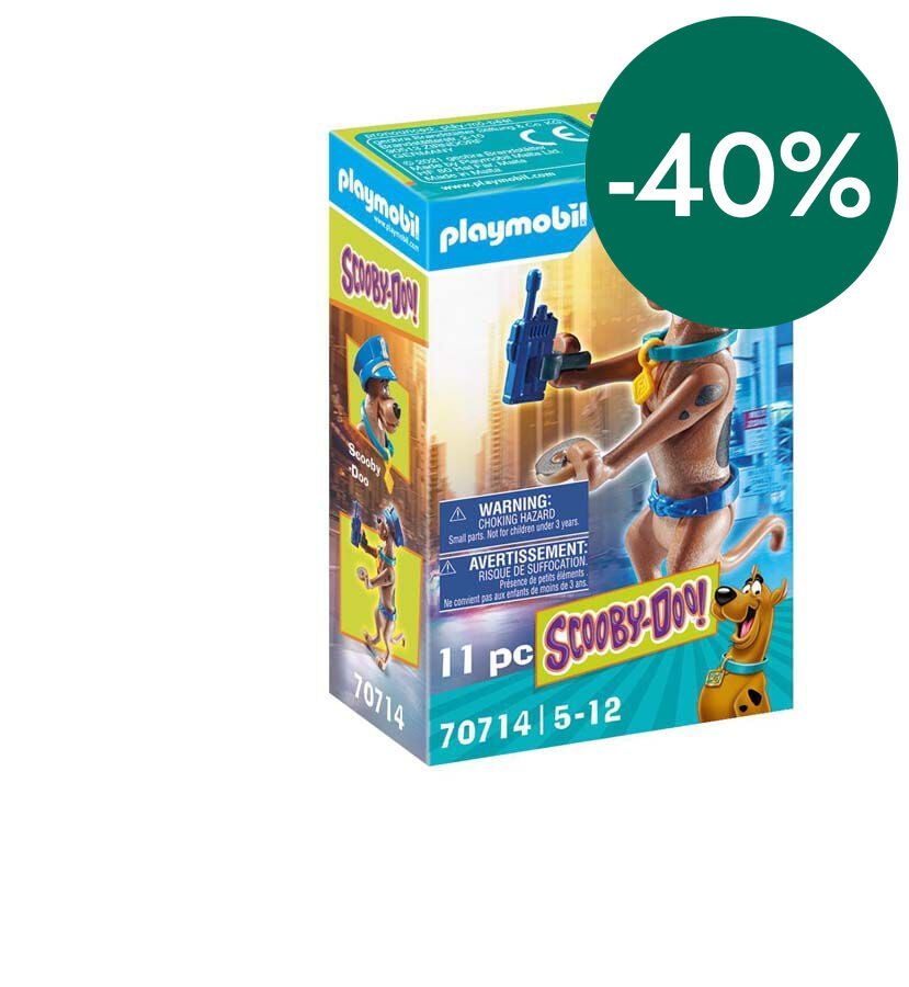 Playmobil Scooby Doo policia 70714
