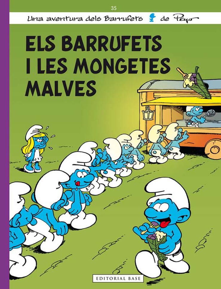 Els Barrufets 35. Els Barrufets i les mongetes malves