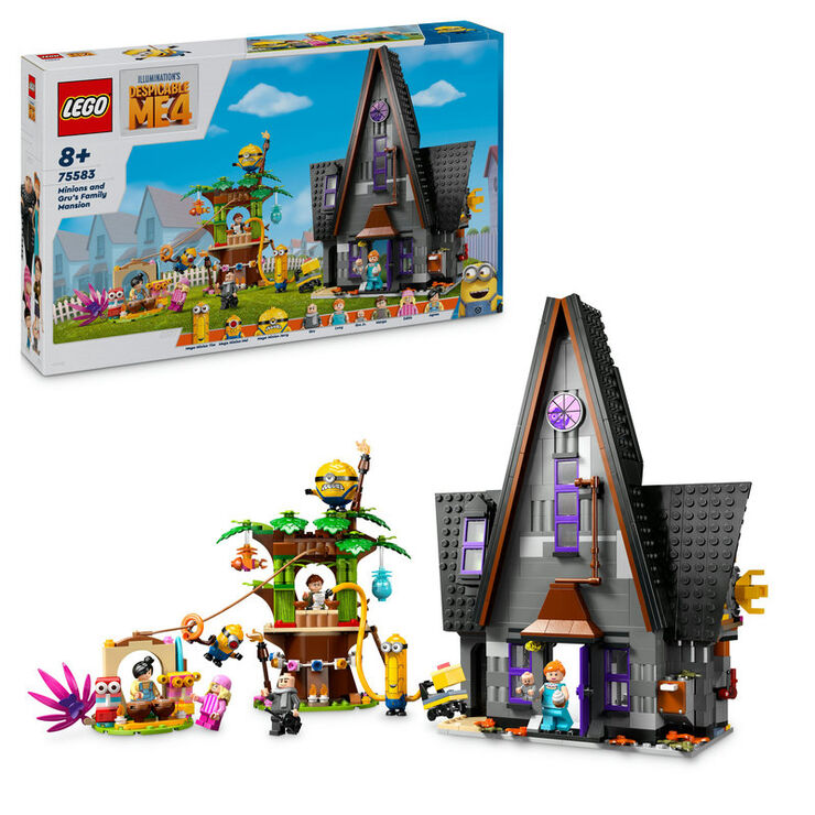 LEGO® Minions i Mansió Familiar de Gru 75583