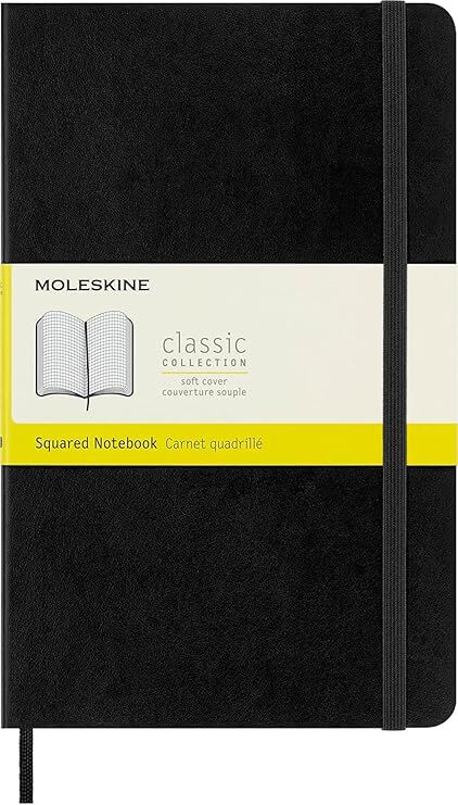 Llibreta Moleskine Soft L quadre negre