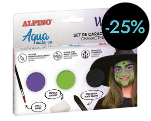 Maquillatge set de caracterització Bruixa