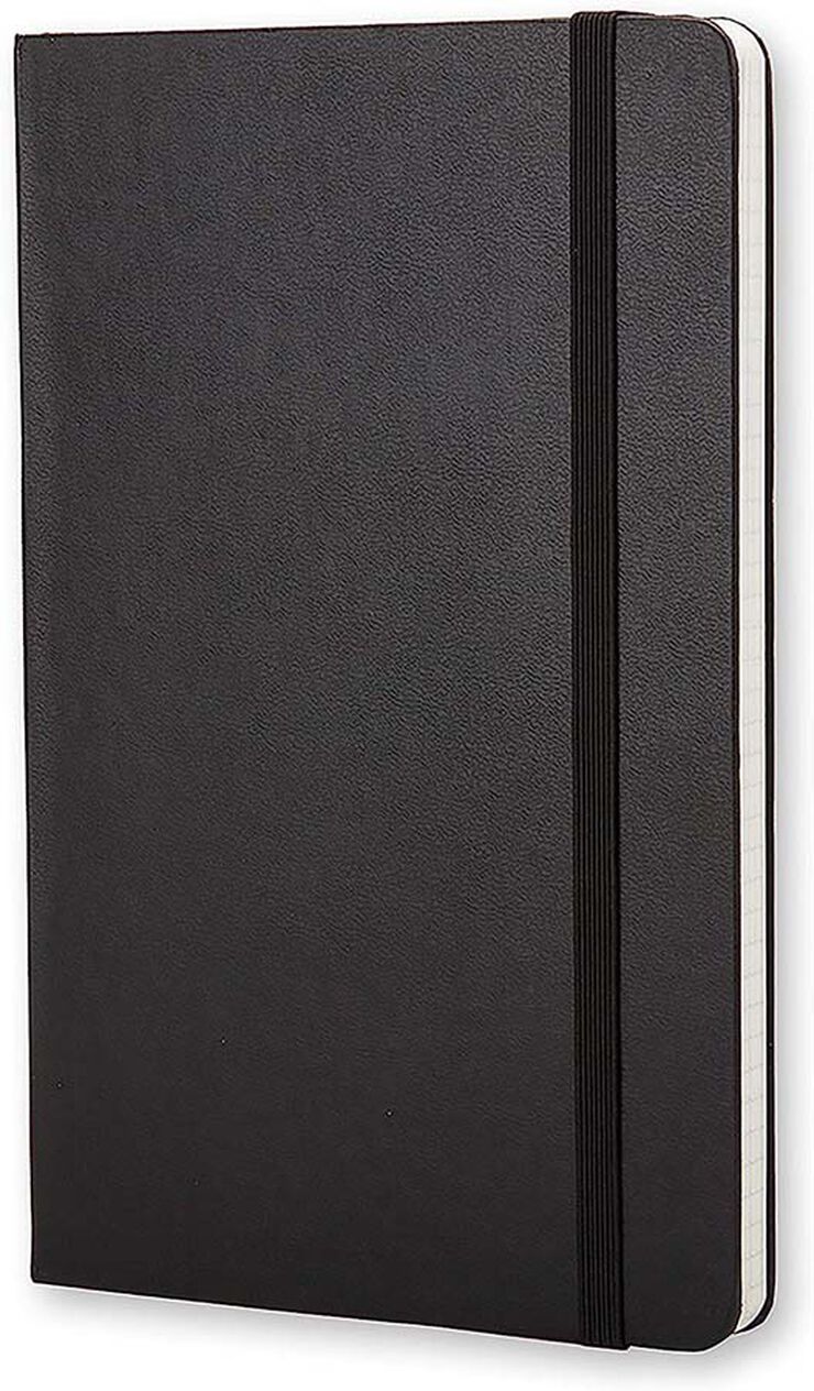 Llibreta Moleskine L Negre Quadre