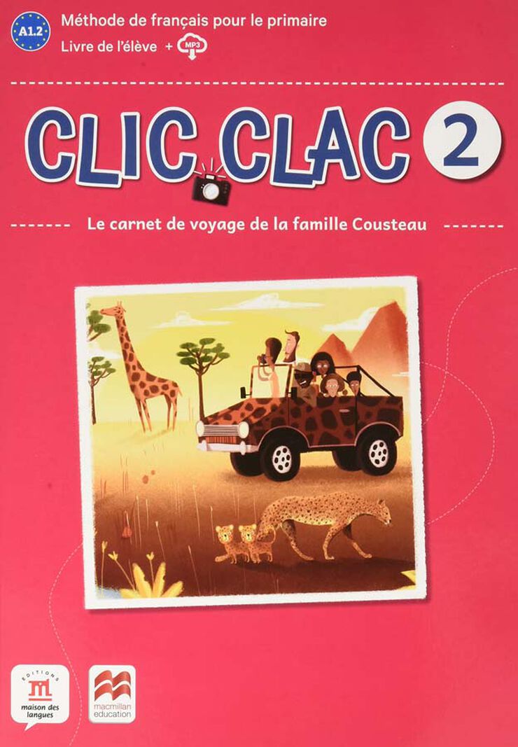 Clic Clac 2 B2.2 Livre de l´élève + numerique