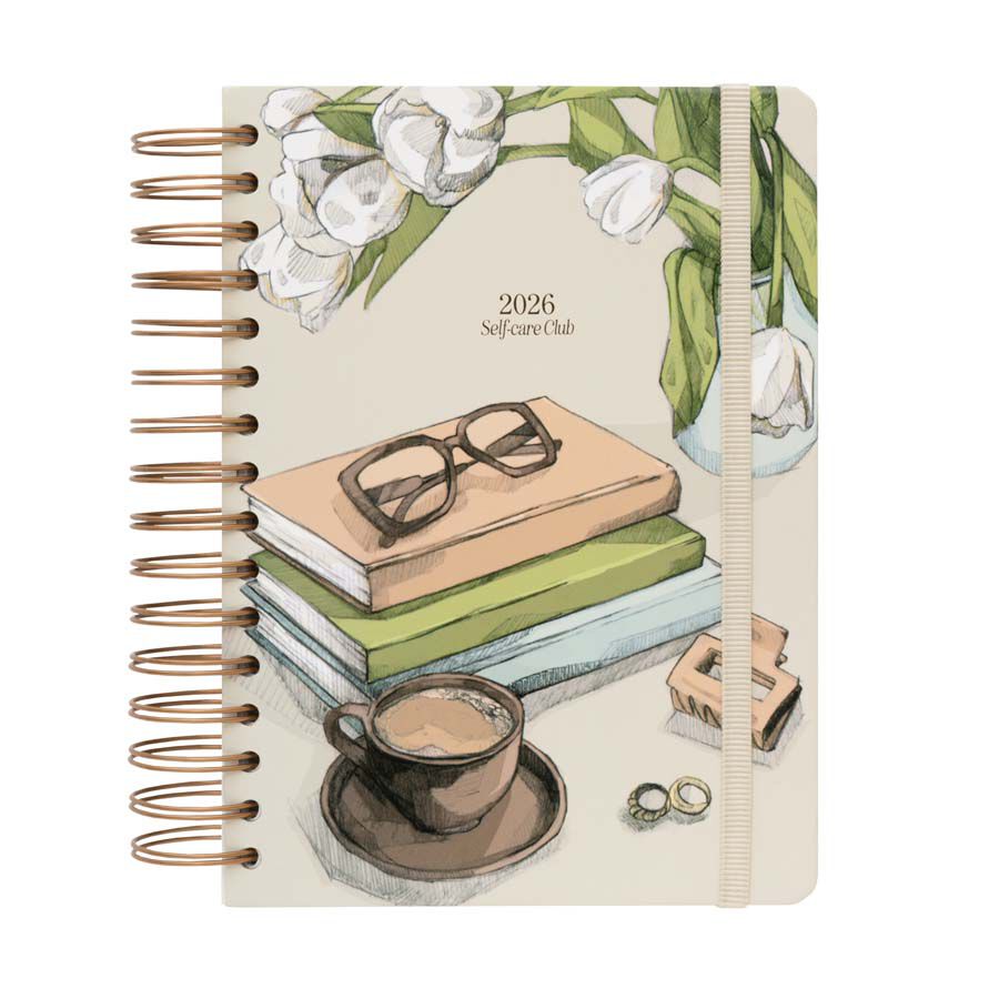 Agenda Kokonote dia/p&agrave;g angl&egrave;s 2026 Muse Self Care