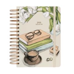 Agenda Kokonote dia/pàg anglès 2026 Muse Self Care