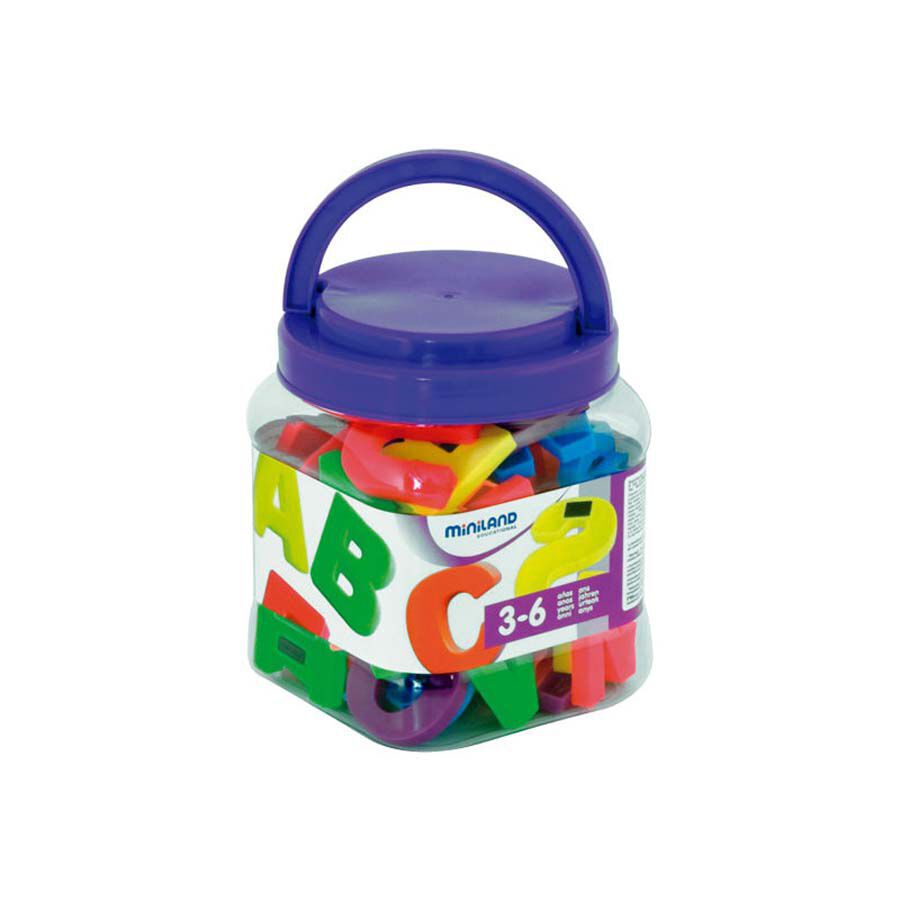Lletres maj&uacute;scules magn&egrave;tiques Jumbo 74 peces
