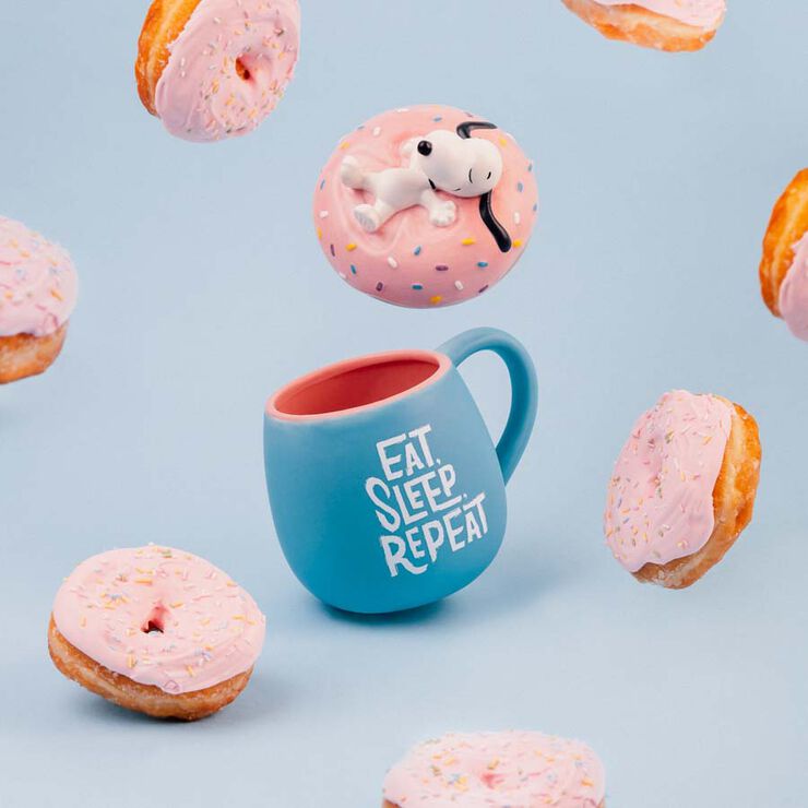Taza 3D Donut Snoopy