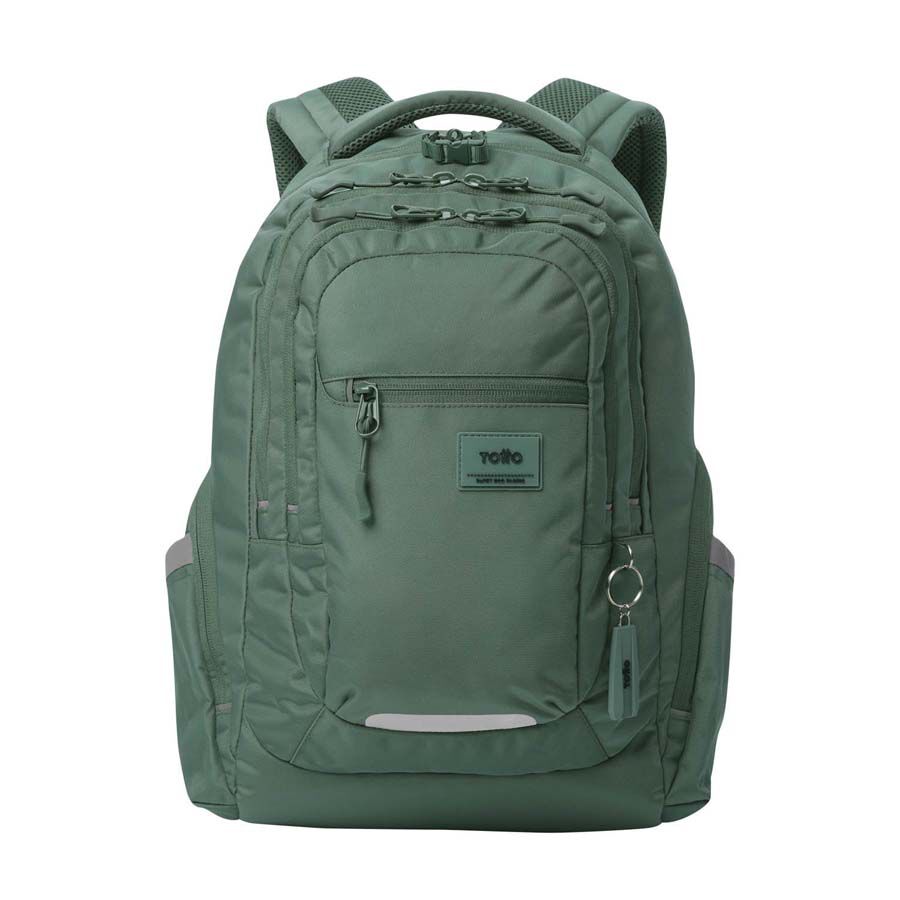 Mochila Totto PC Eufrates verde
