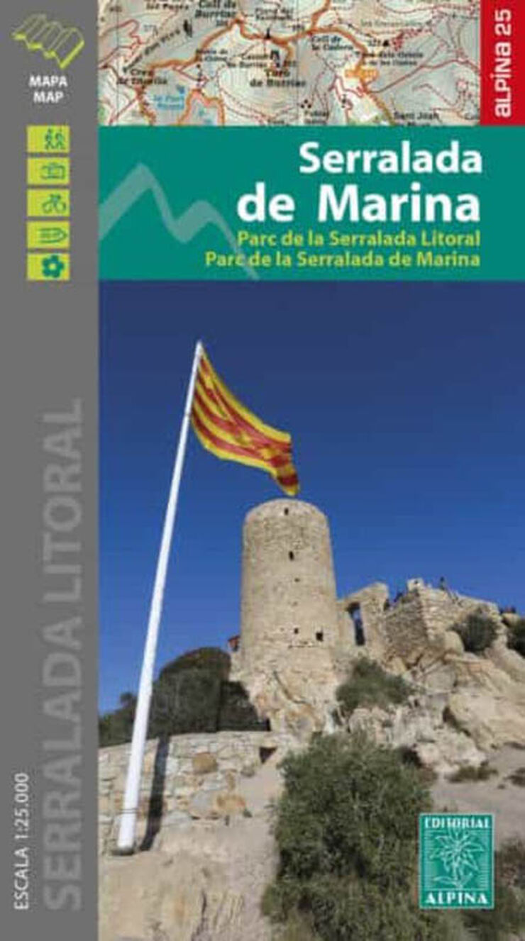 Serralada de Marina 1:25.000