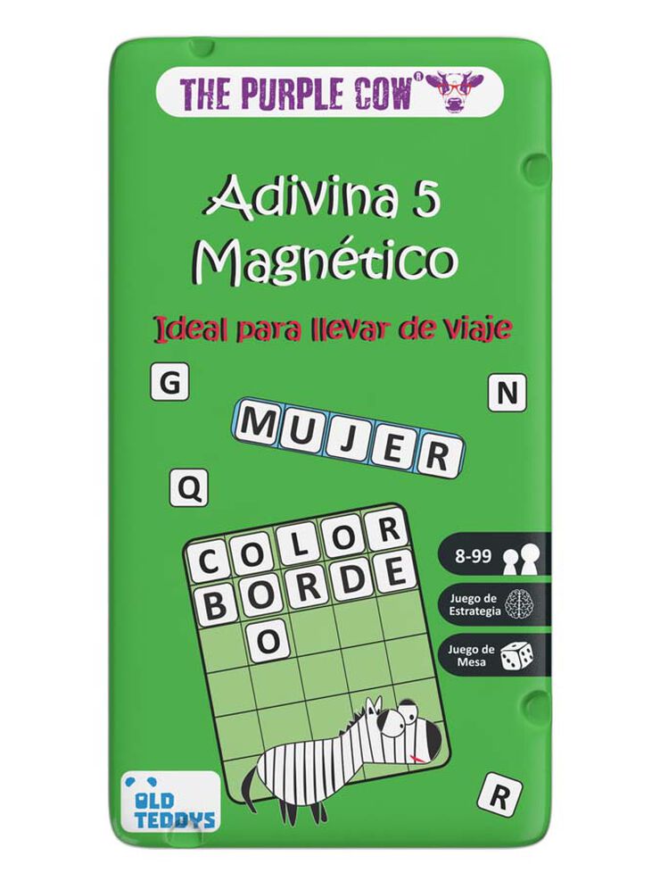 Joc de Viatge en Llauna Magnètic - Adivina 5