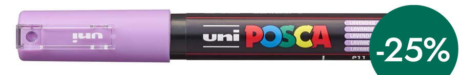 Rotulador Posca PC-1M 0,7mm lavanda